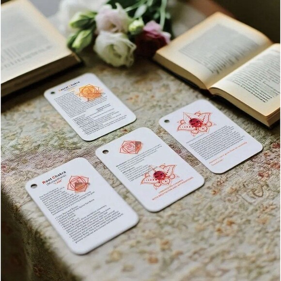 Guide To Chakra Cards Illustrated Journey Through Energy Balance Spiritual Grow - Picture 5 of 11